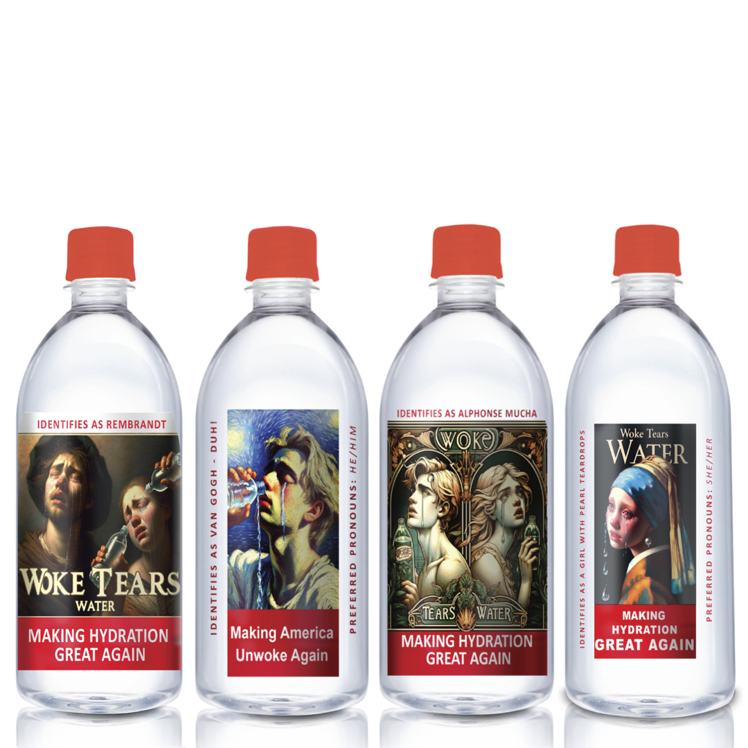 Variety Pack: "Alphonse Mucha" - Making Hydration Great Since Art Nouveau + 3 More