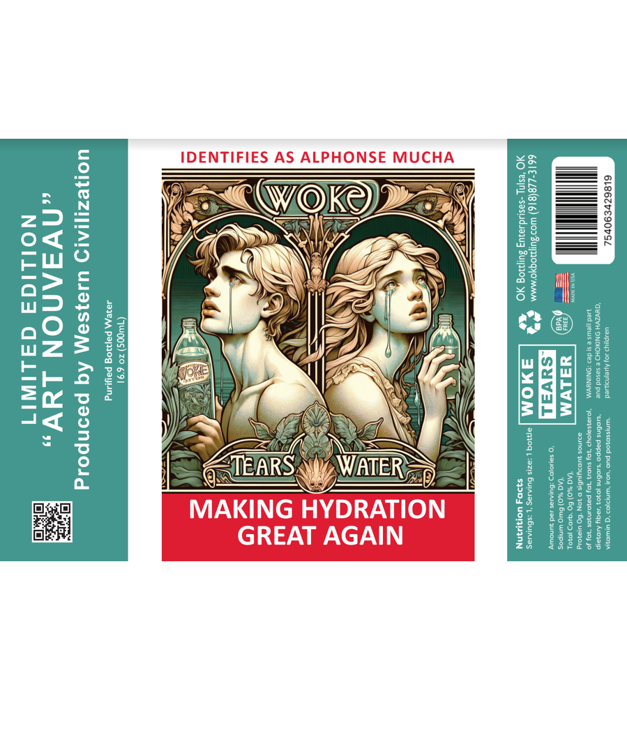Variety Pack: "Alphonse Mucha" - Making Hydration Great Since Art Nouveau + 3 More